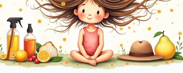 conseils pour les cheveux fragiles des enfants